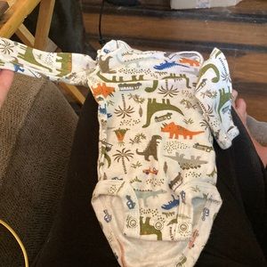 Dinosaur onesie